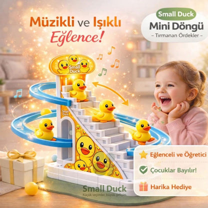 Prime Duck Müzikli ve Işıklı Tırmanan Ördekler Merdiven Yarış Seti🦆✨