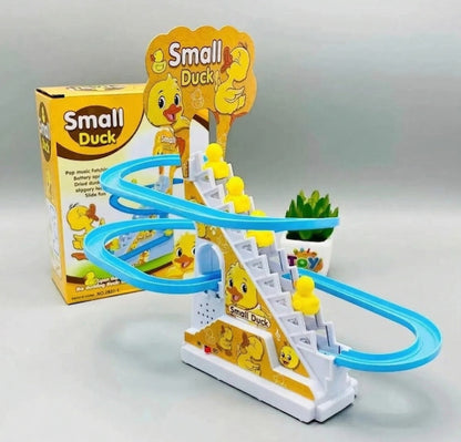 Prime Duck Müzikli ve Işıklı Tırmanan Ördekler Merdiven Yarış Seti🦆✨